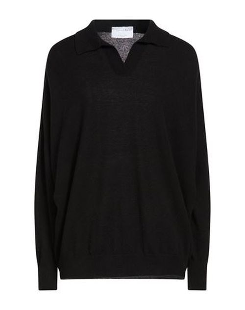 Collezione N_01 Woman Sweater Black Size XS Merino Wool, Cashmere