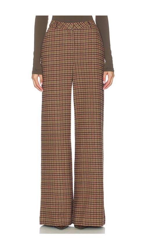 L'AGENCE Pilar Wide Leg Pant in Brown. 0. Also , 4
