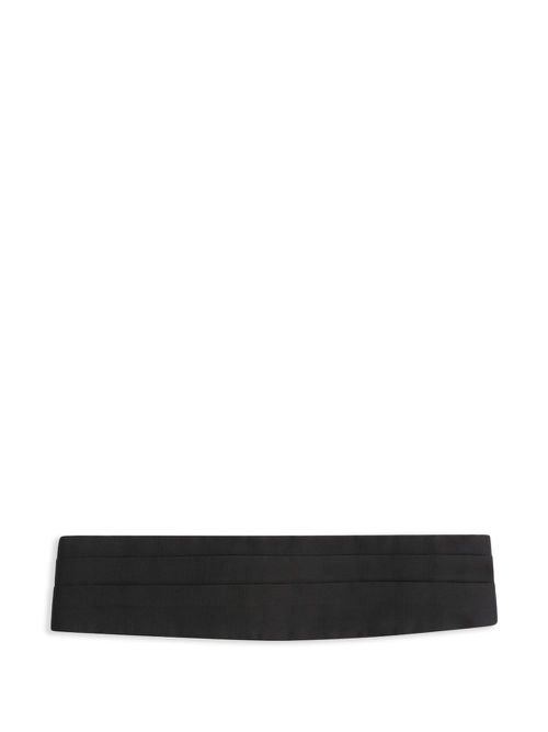 Vidoni silk tuxedo belt - Black