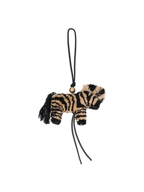 Loewe Paula's Ibiza Pendant Charm "Zebra"