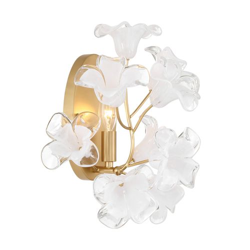 Legacy Brass Wall Sconce from the Bloome Collection