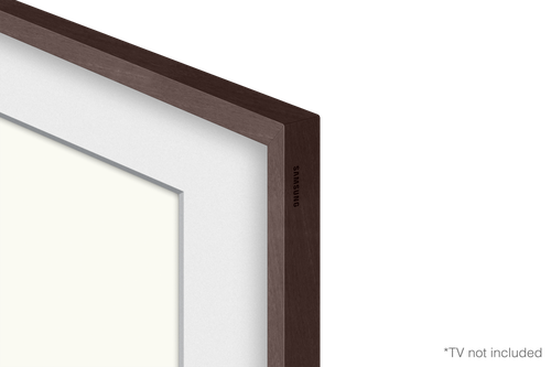 "Customisable Modern Brown Bezel for The Frame 43" TV"