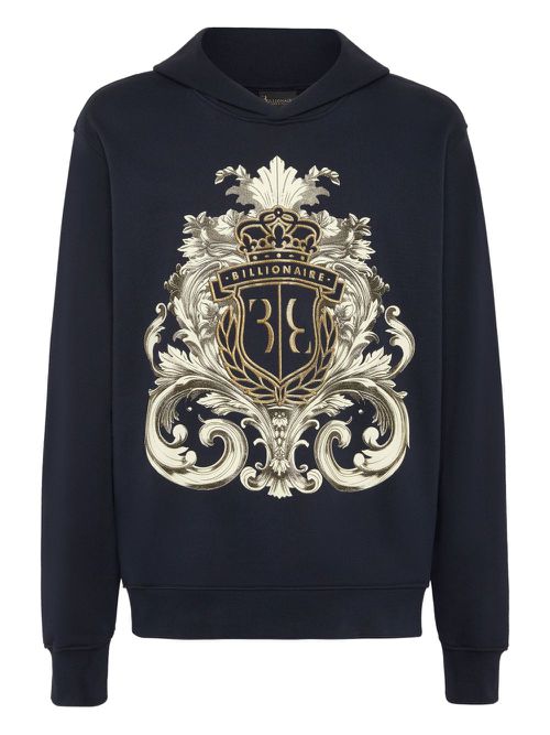B Baroque hoodie - Blue
