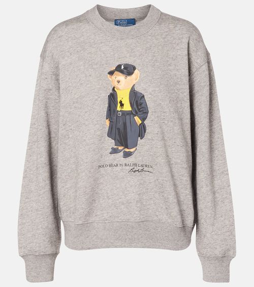 Polo Bear cotton-blend fleece sweatshirt