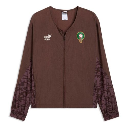 X MOROCCO x SALEHE BEMBURY KING Track Jacket 'Chocolate Brown'
