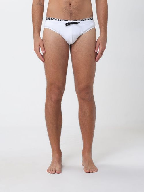 Swimsuit Men color White