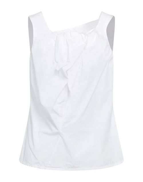 Woman Top White Size 2 Cotton