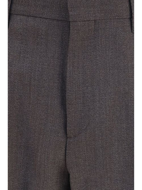 Tailored Viscose Trousers — Blue
