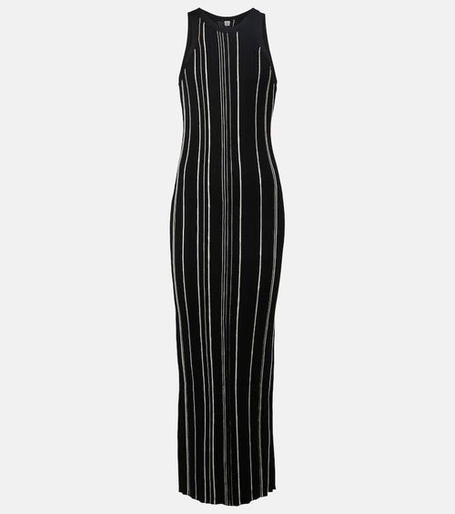 aztec knitted dress Rock & Roll Aztec Fringe Women's Sweater Dress BWD2R04484 main image 0
