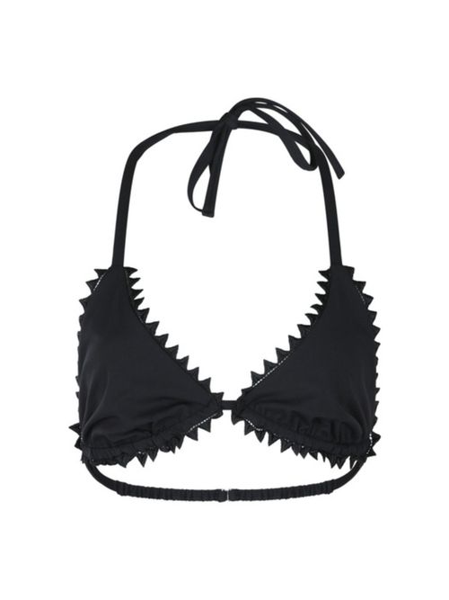 Satin Finish Triangle Bikini Top