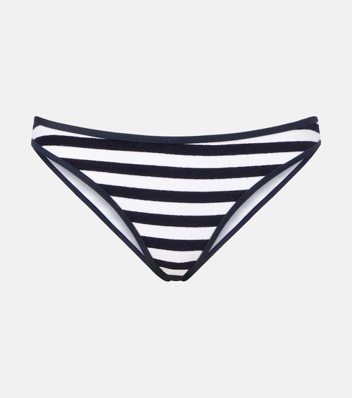 Most Wanted striped bikini bottoms
