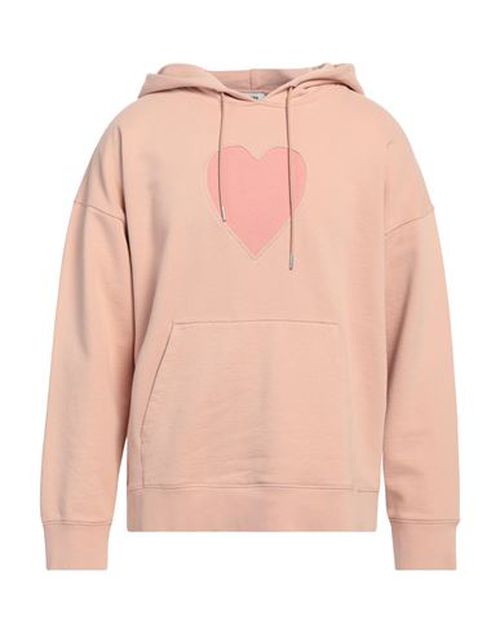 Sandro Man Sweatshirt Blush Size M Cotton, Elastane