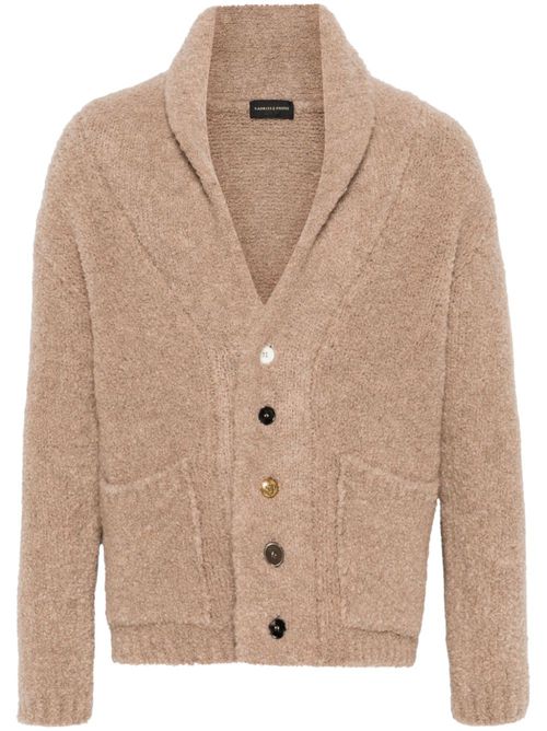 Bouclé cardigan - Neutrals