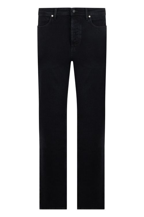 Classic Fit Straight Cut Denim Pants