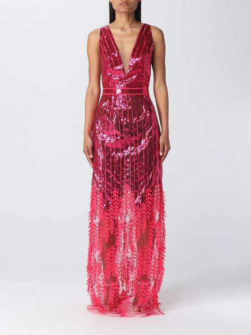 Dress Woman color Fuchsia