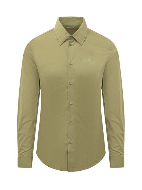 Essential Shirt with Decorative Buttons and Classic Collar