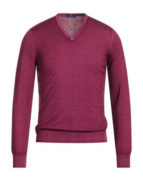 Man Sweater Garnet Size 36 Cashmere