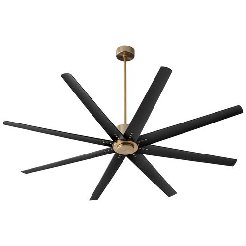 Aged Brass 72"Ceiling Fan from the Fleet Collection