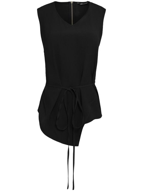 Calcio asymmetric top - Black