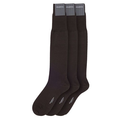 Merino Wool Blend Socks — Brown