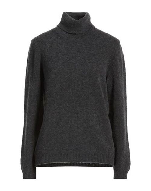 Woman Turtleneck Grey Size 10 Virgin Wool, Polyamide