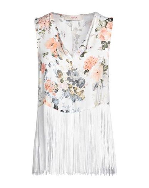 Woman Top Off white Size 6 Viscose