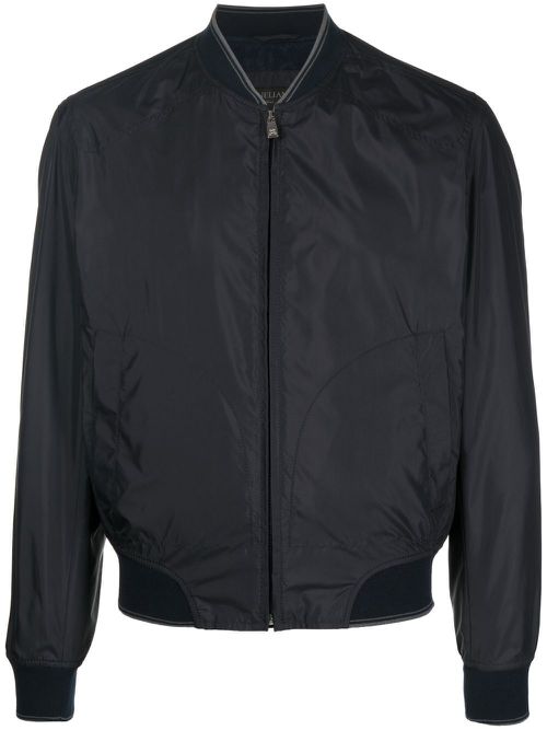 Zip-up bomber jacket - Blue