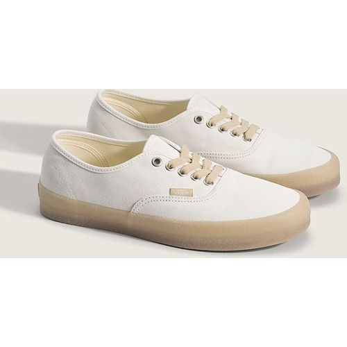 Vans Authentic Crepe Leather Mens Marshmallow Trainers - White