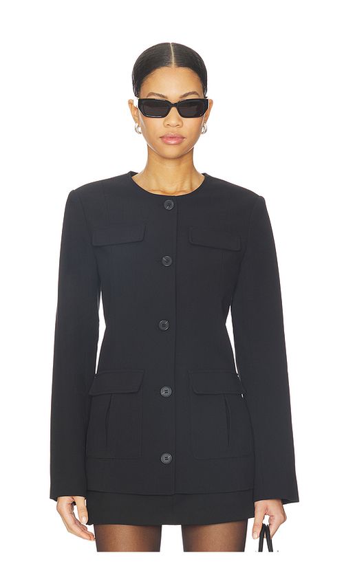 Favorite Daughter The Spencer Jacket in Black. L. Also in M, S