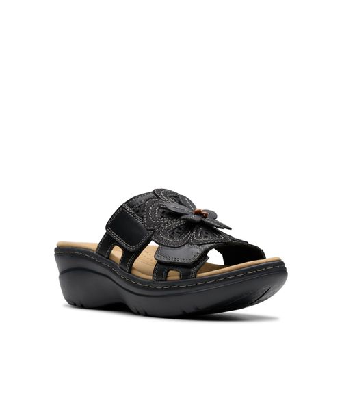 Collection Women's Merliah2 Belle Wedge Sandals - Black Combi Leather