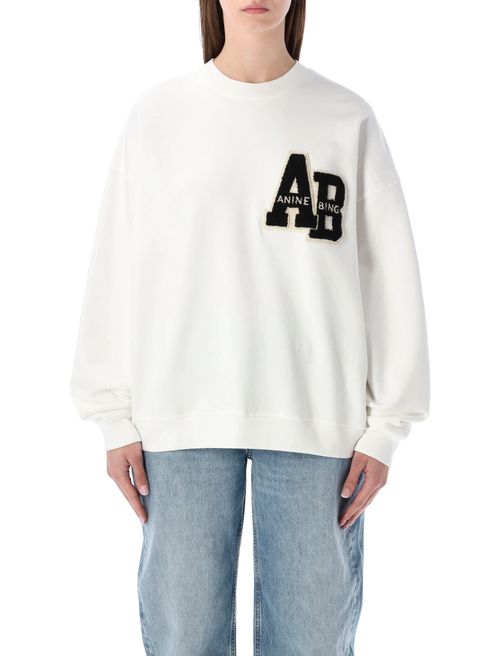 Miles Oversized Sweatshirt Letterman