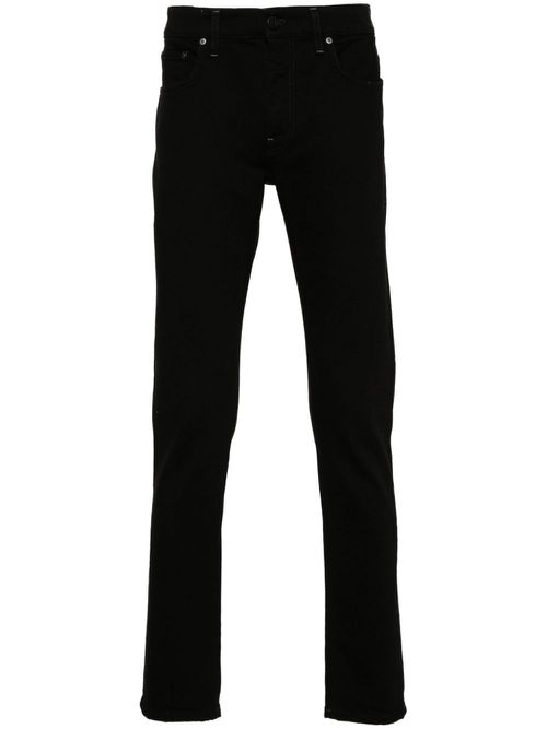 Swing low-rise slim-fit jeans - Black