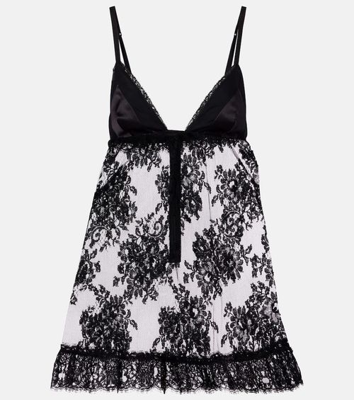Floral lace top