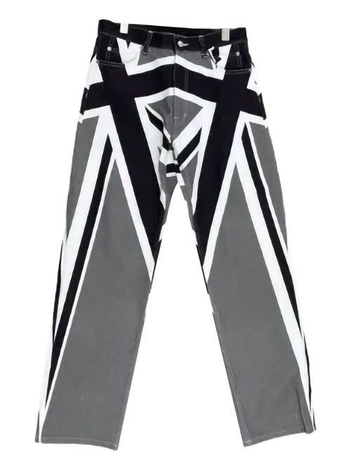 Takahiromiyashita The Soloist Union Jack "Multi" jeans - Black