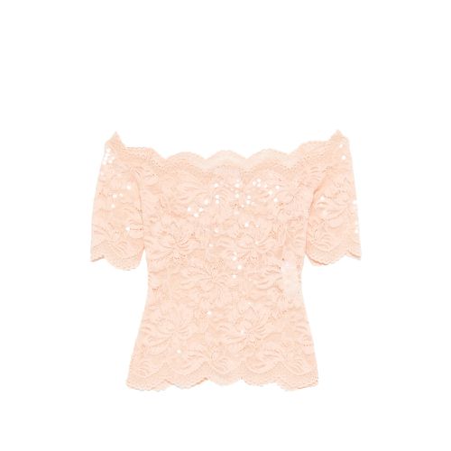 Lace Embellished Top