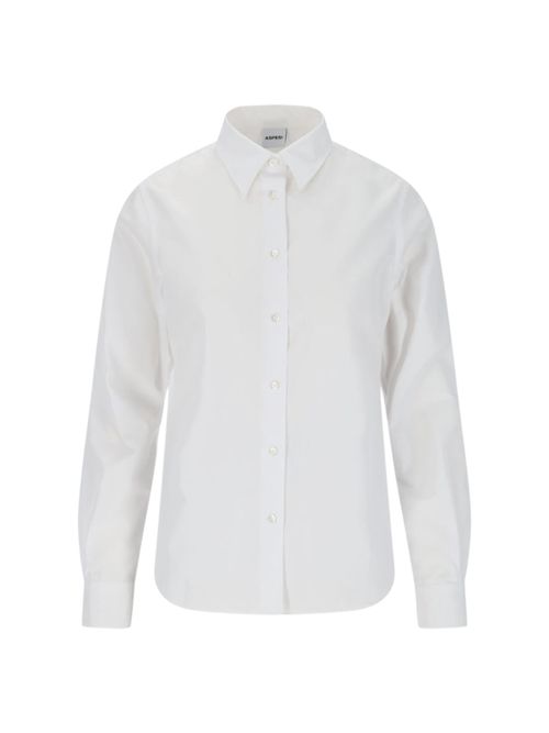 100% Cotton Button-Front Shirt for Women