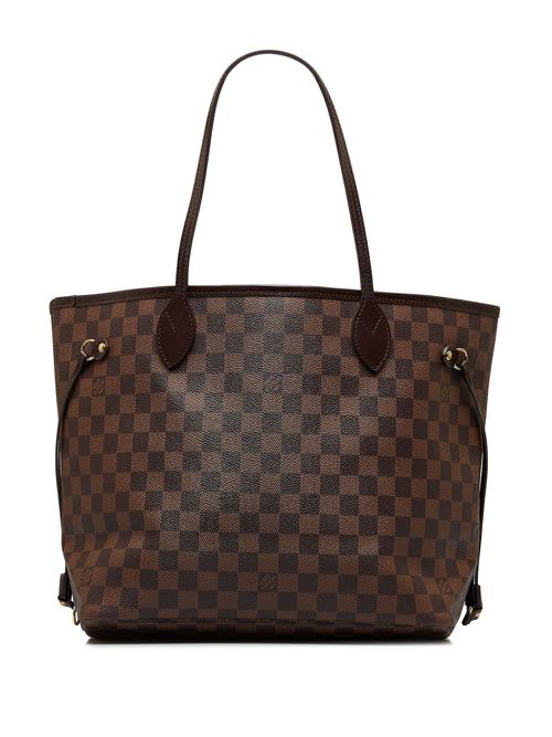2012 pre-owned Neverfull MM tote bag - Brown