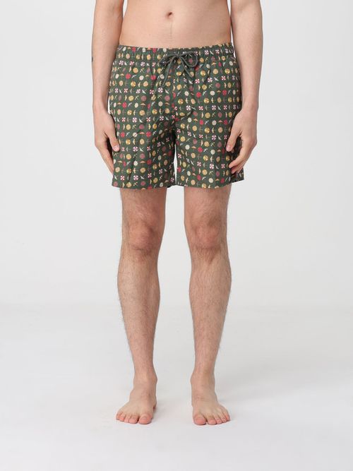 Swimsuit Men color Green