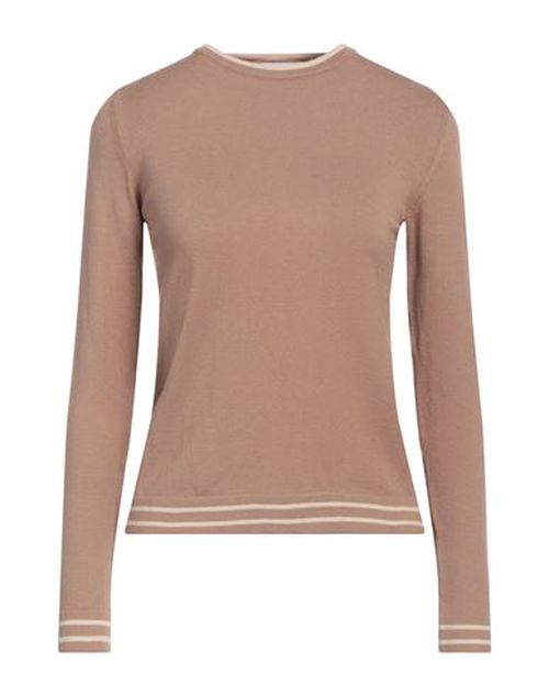Caractère Woman Sweater Camel Size S Viscose, Polyester, Polyamide