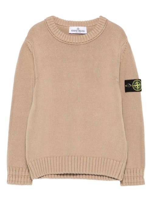 Ribbed Neck Sweater for Boys
