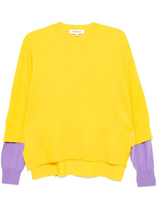 Wool jumper - Yellow