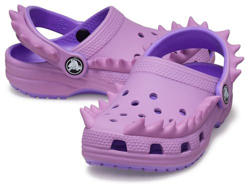 Crocs 209700-3WA-C8 Classic I AM Dinosaur Clog T GrSl Green Slime