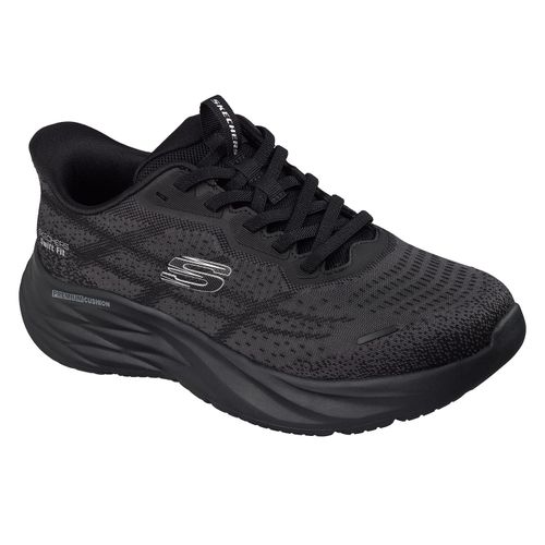 MEN'S SWIFT-FIT SNEAKER - BLACK 10.5:-