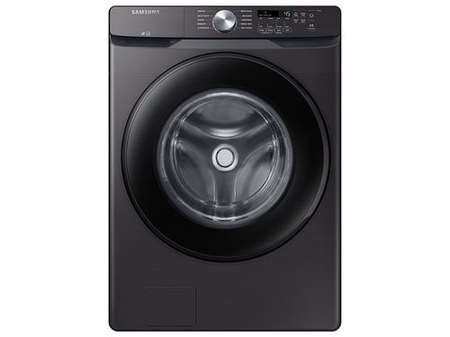 4.5 cu. ft. Front Load Washer with Vibration Reduction Technology+ in Brushed Black(WF45T6000AV/A5)
