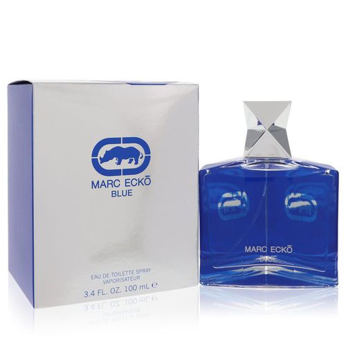 2pcs Combo Ecko Blue by Eau De Toilette Spray 3.4 oz Men