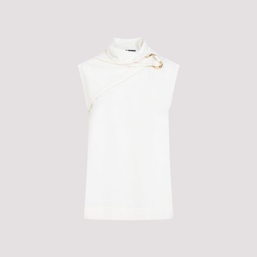 Hardware-detail Knitted Tank Top