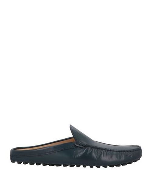 Man Mules & Clogs Midnight blue Size 10.5 Leather