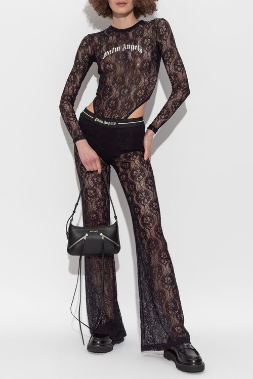 Lace Bodysuit, Women's, Black