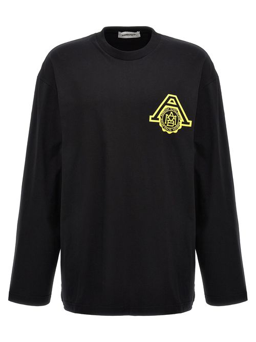 -Scolarship T Shirt Nero-Uomo
