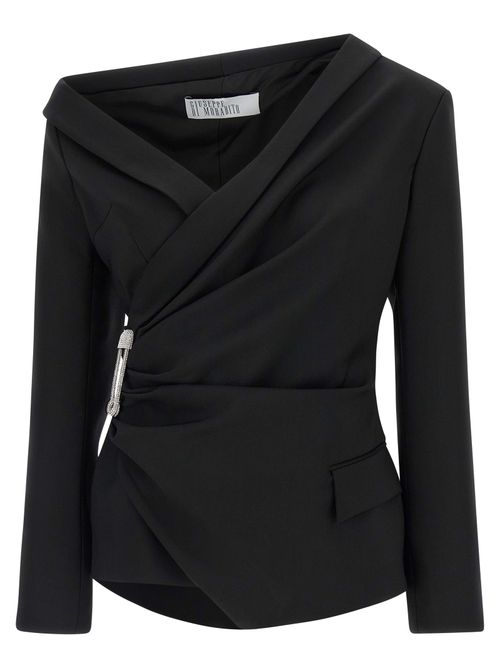 Virgin Wool Blazer — Black